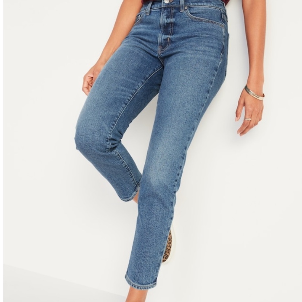 Old Navy “O.G. Straight” High-Rise Jeans